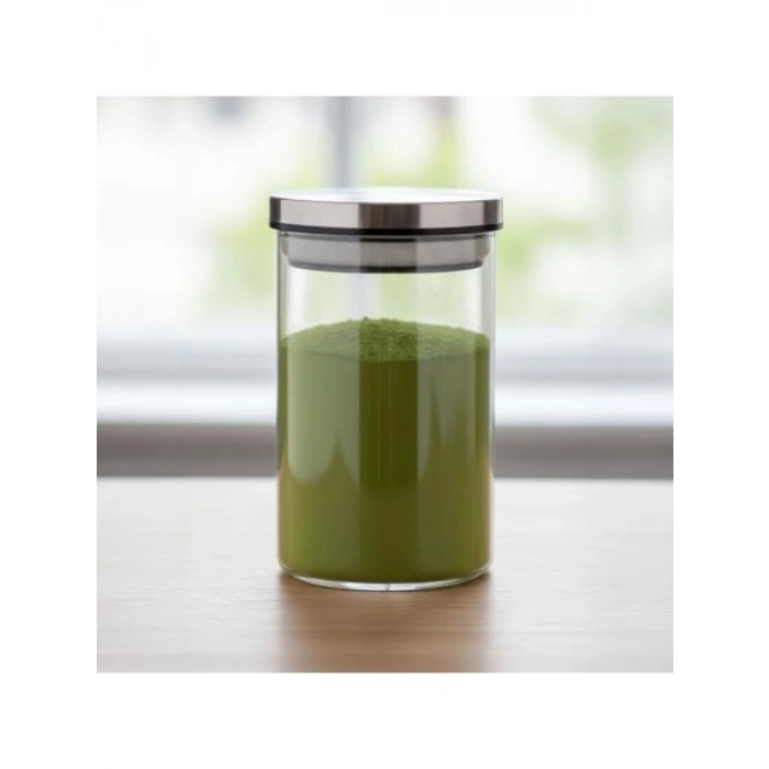 700ml Vakumlu Metal Kapaklı Borosilikat Cam Kavanoz - Modern Tasarım