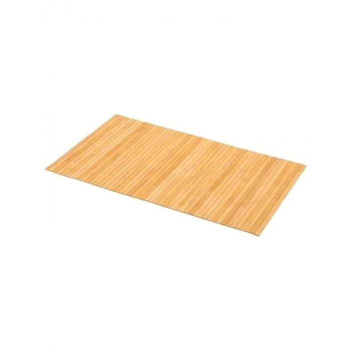 70x45 cm Kaydırmaz Tabanlı Bambu Banyo Paspası