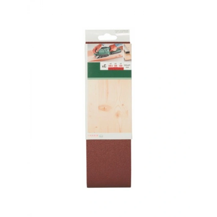75 x 533 mm Boyutunda 3lü Tank Zımpara Kağıdı Seti, 60/80/100 Kum Seçenekleri