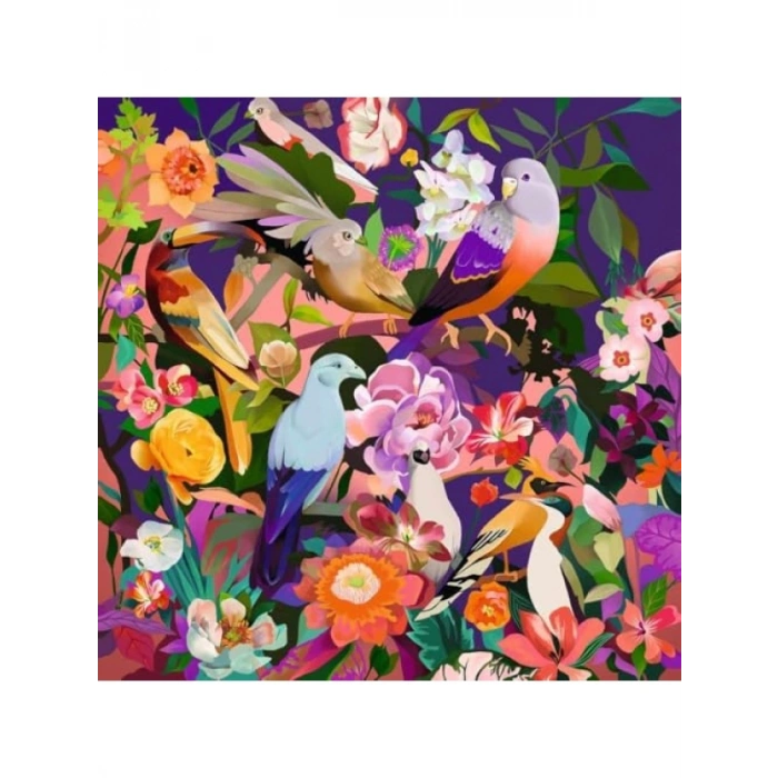 750 Parça Kuş Temalı Puzzle, Yetişkinler İçin