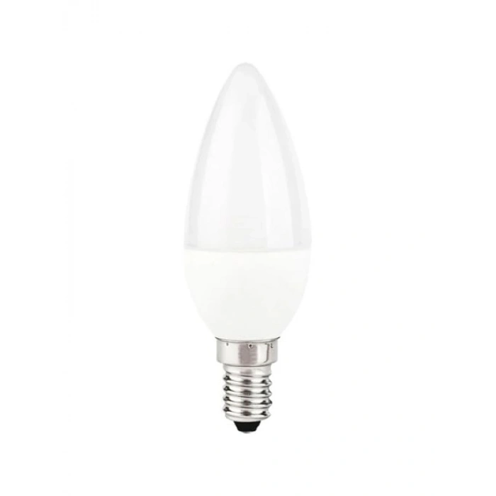 7W 6500K Beyaz Işık E14 Duy LED Mum Ampul – Enerji Sınıfı A