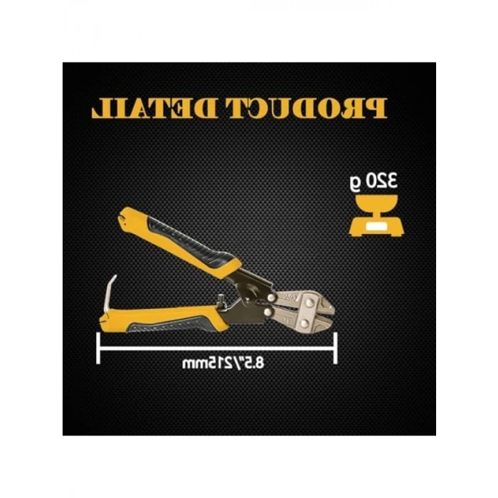 8 inç Paslanmaz Çelik Kesici, Ergonomik Sap
