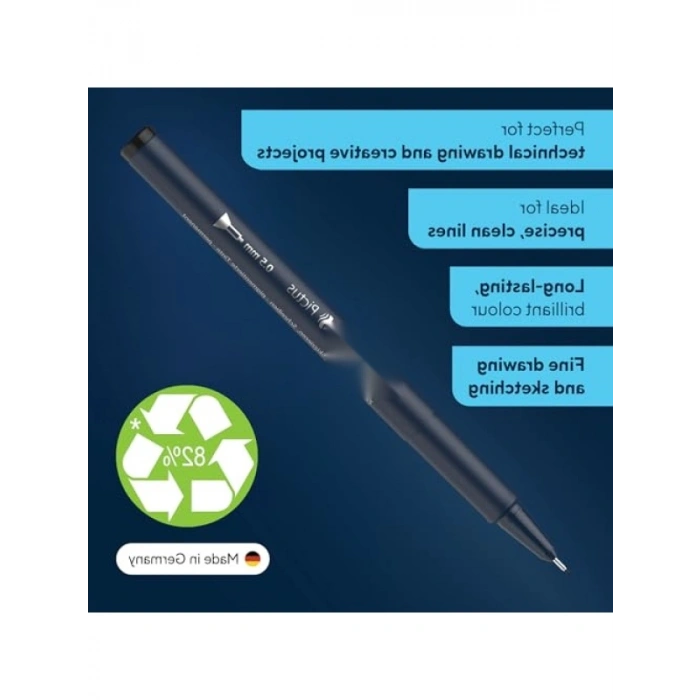 8li Blister Set - Profesyonel Teknik Çizim Kalemi