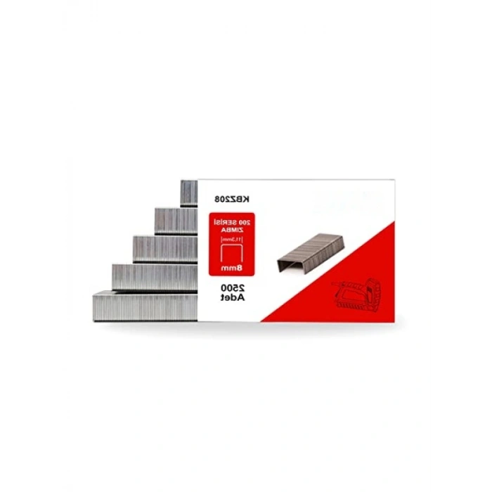 8 mm 2500 Adet Ağır Hizmet Tipi Zımba Teli
