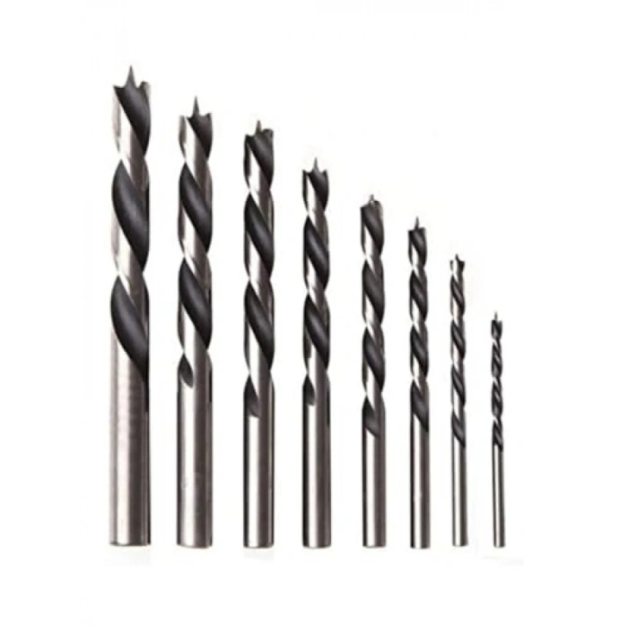 8 Parça HSS Ahşap ve Metal Delme Uç Seti