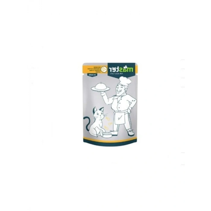 80 Gr Tavuk Etli Pouch Kedi Maması - 24 Adet