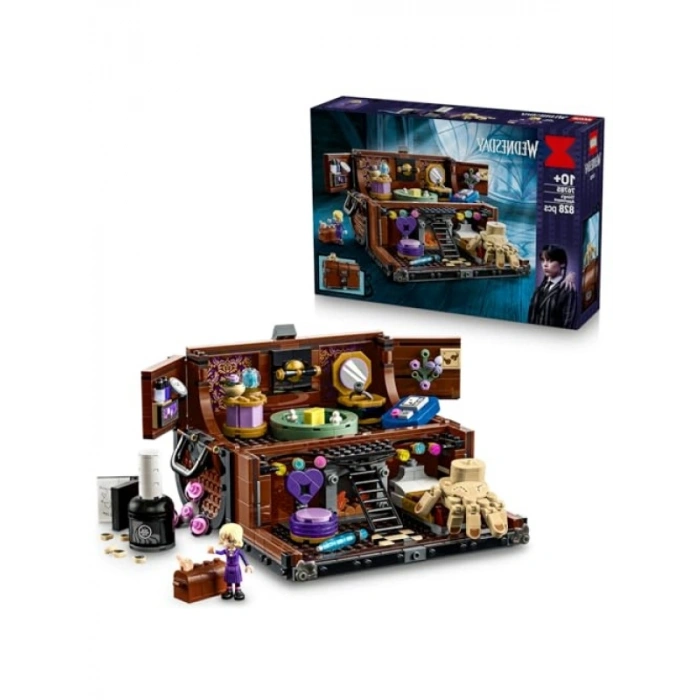 828 Parça LEGO Yapım Seti - Wednesday Şey’in Dairesi