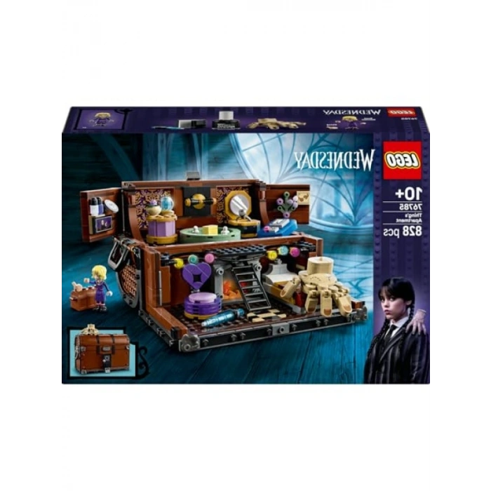 828 Parça LEGO Yapım Seti - Wednesday Şey’in Dairesi
