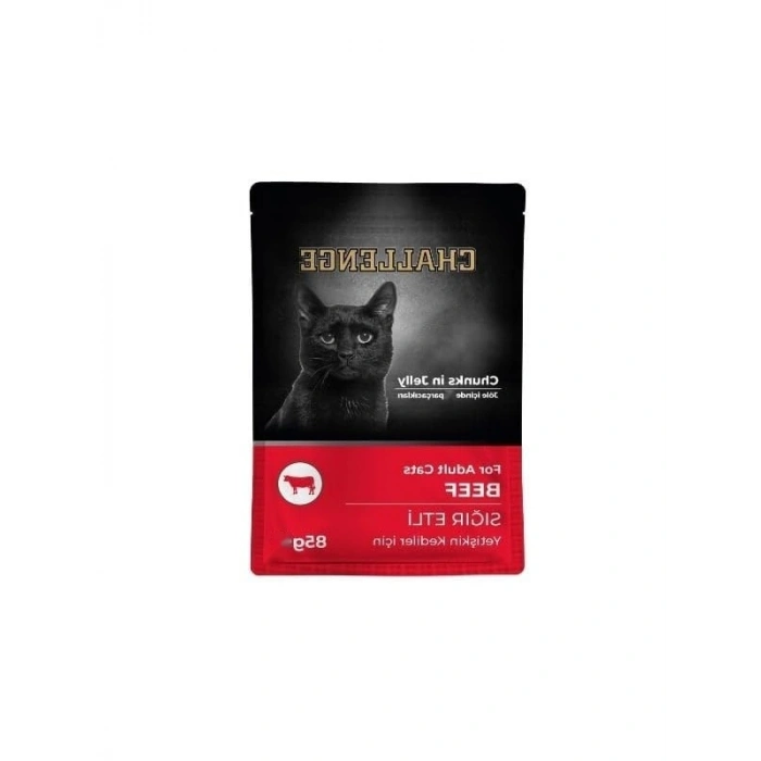 85 grlık Besleyici Sığırlı Kedi Konservesi