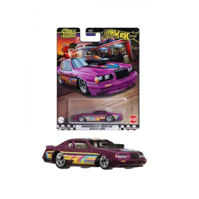 86 Ford Thunderbird Pro Stock Model Araç