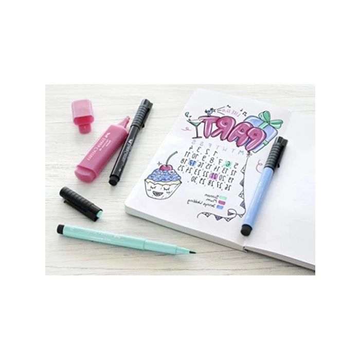 9 Parçalı Bullet Journaling Başlangıç Seti, Çok Renkli
