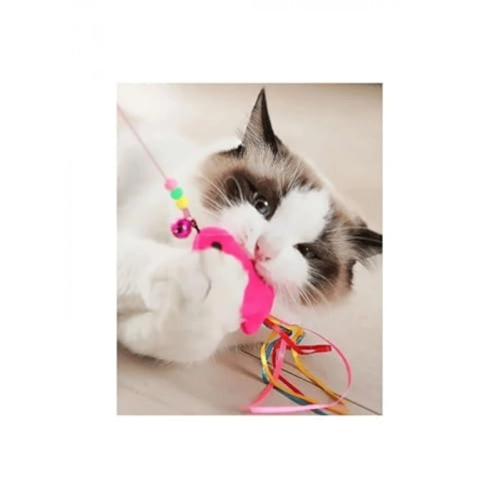 90 CM Uzunlukta Kedi Balıklı Oyun Oltası