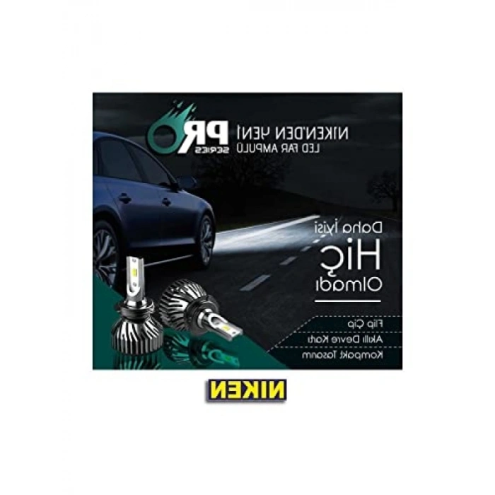 9006 Led Xenon Far Aydınlatma Seti - Şimşek Etkili Pro Serisi