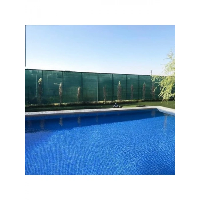 %95 Gölgeleme ve Görüntü Engelleme Özellikli Yeşil Bahçe Çit Filesi - 4 M x 80 M