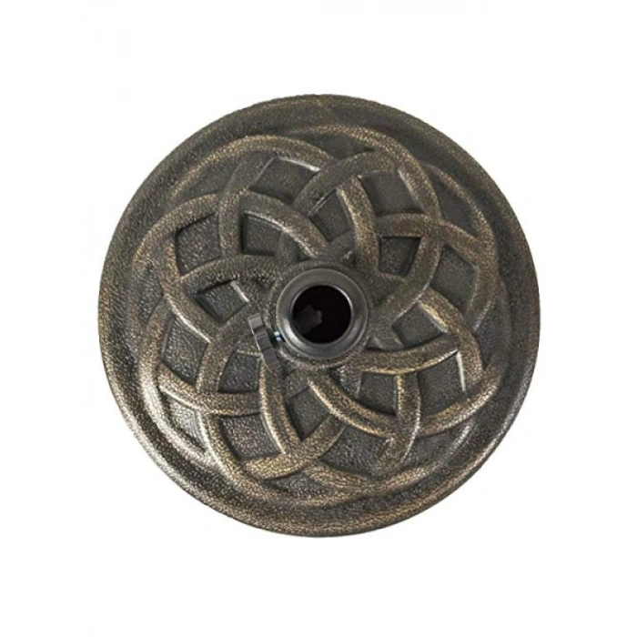 9,5 kg Ağırlığında Bronz Şemsiye Tabanı