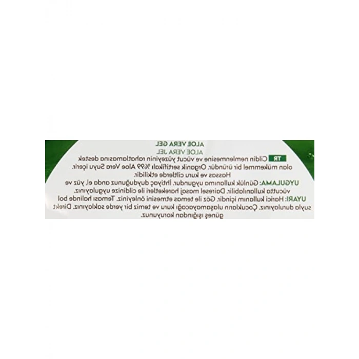 %99 Aloe Vera İçeren Vücut Bakım Jeli - 300 ml
