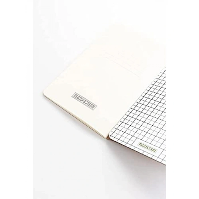 9x14 cm Karton Kapaklı İplik Dikişli Not Defteri, 24 Yaprak Düz
