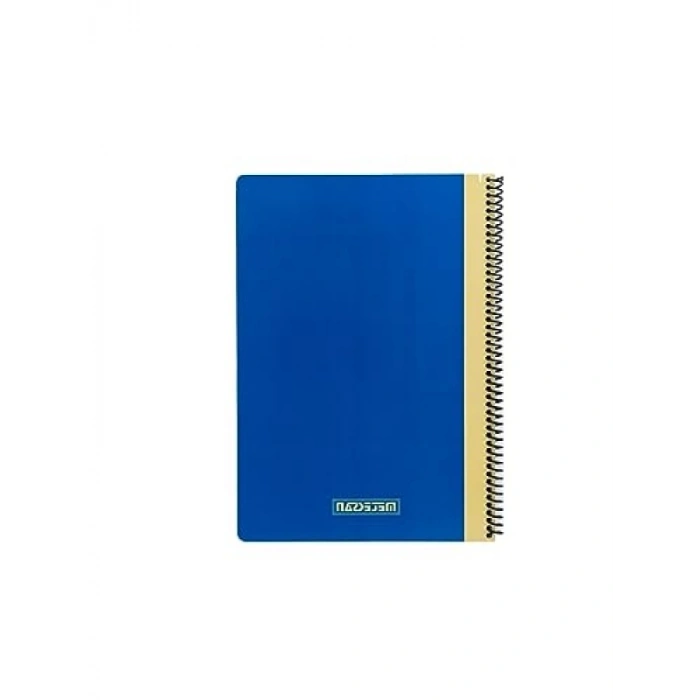A4 120 Yaprak Kareli Defter, Karton Kapak, Mavi