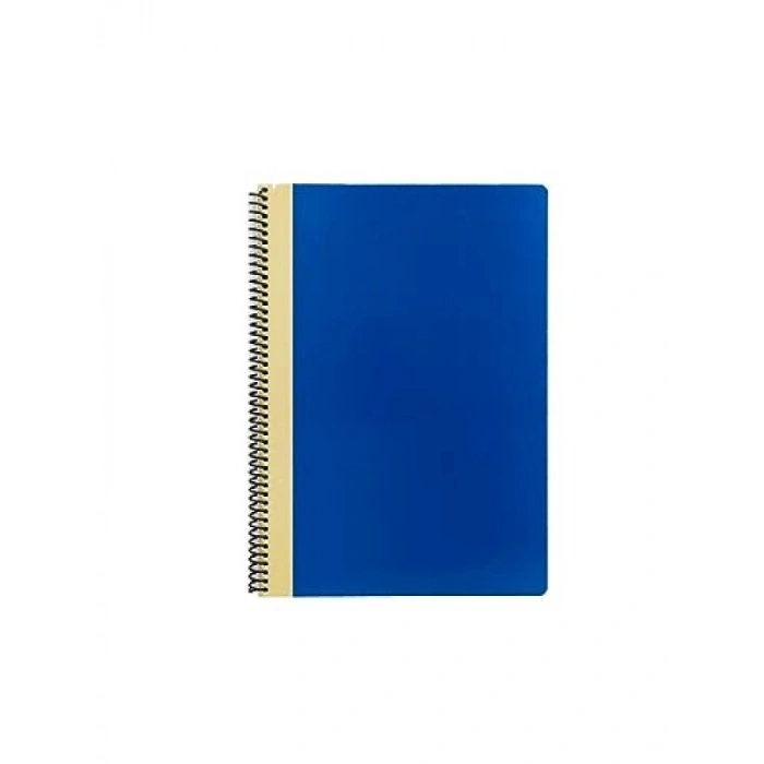 A4 120 Yaprak Kareli Defter, Karton Kapak, Mavi