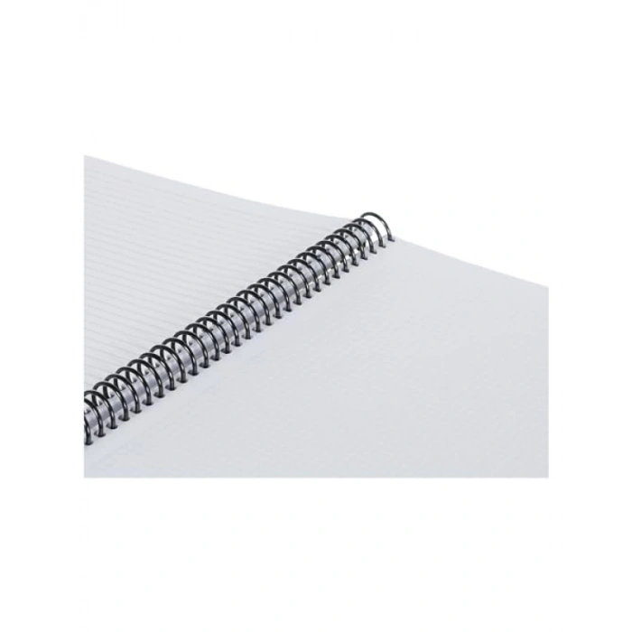 A4 Boyutunda 6 Konulu Spiralli Defter, 180 Yaprak, Sarı PP Kapaklı