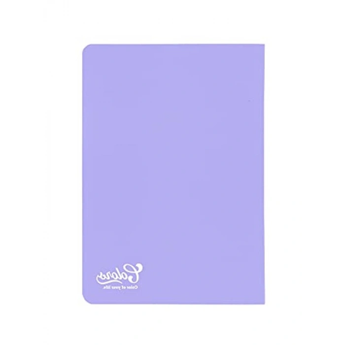 A4 Boyutunda 80 Yaprak Çizgili Defter - Mor