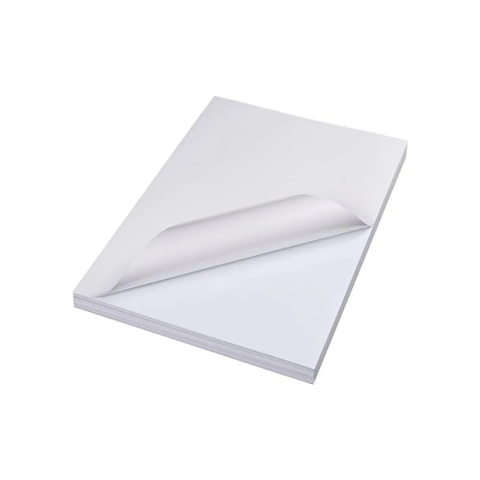 A4 Yapışkanlı Etiket Kağıdı, MAT Yüzeyli, 120gsm (50 Yaprak)