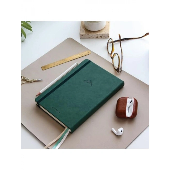 A5 Boyutunda Noktalı Bullet Journal Defteri, 140 gr Kalın Kağıt, 80 Yaprak
