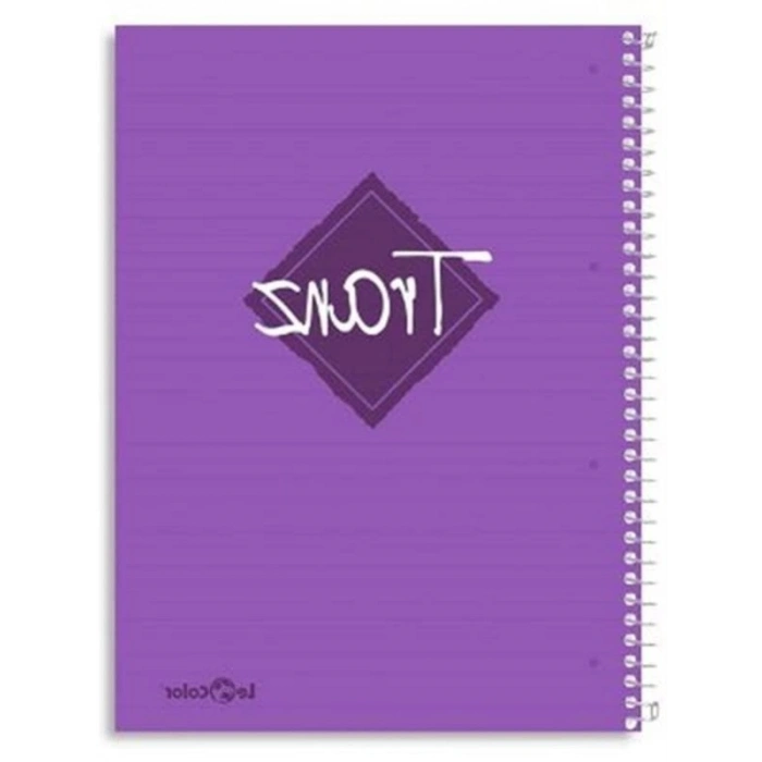 A5 Çizgili Defter - 200 Sayfa Mor Renk