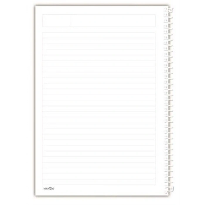 A5 Çizgili Defter - 200 Sayfa Mor Renk