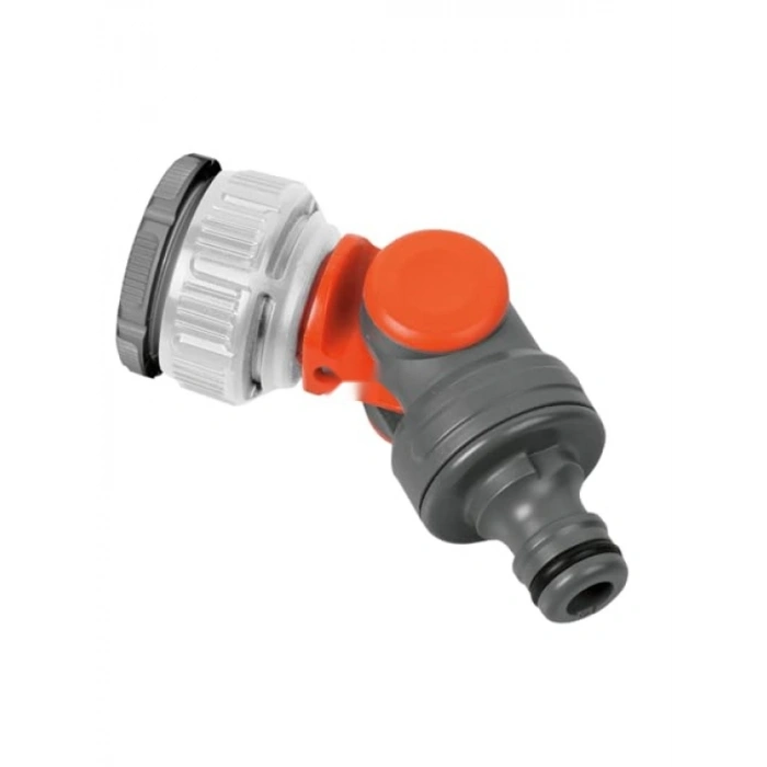 Açılı Musluk Parçası - 26,5 mm ve 21 mm Dişli