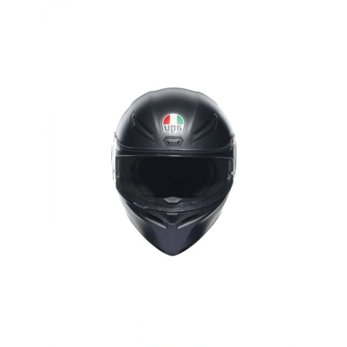 Aerodinamik Tasarımlı Kapalı Motosiklet Kaskı - Matt Black