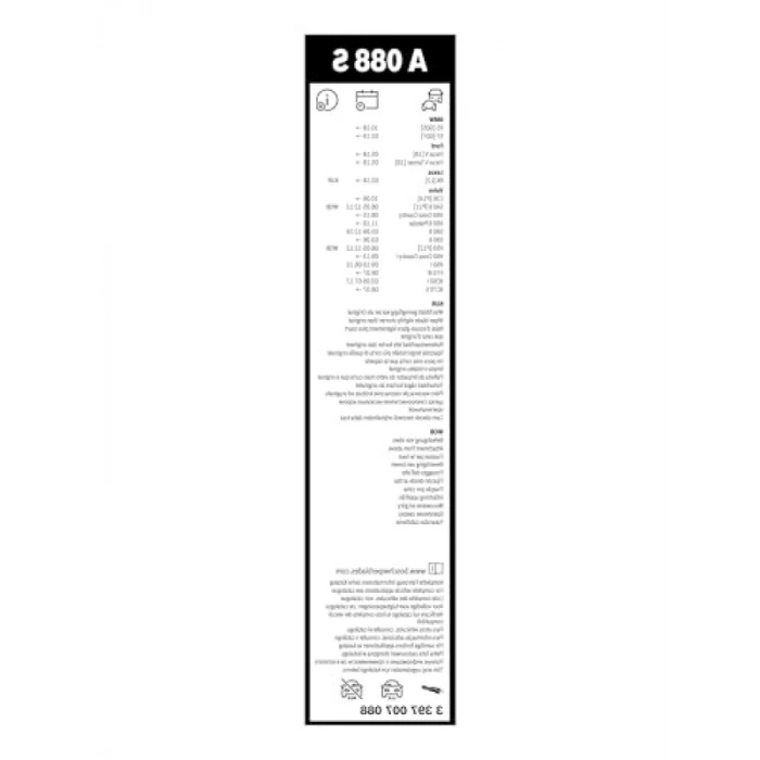 Aerotwin Silecek Seti - Uyumlu Araçlar için 650/500 mm
