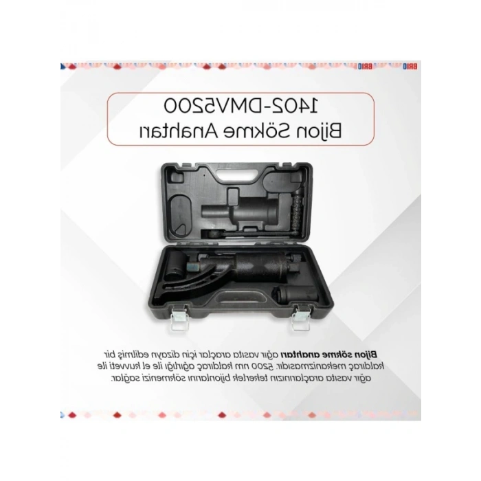Ağır Vasıta Bijon Sökme Anahtarı - 3800 Nm