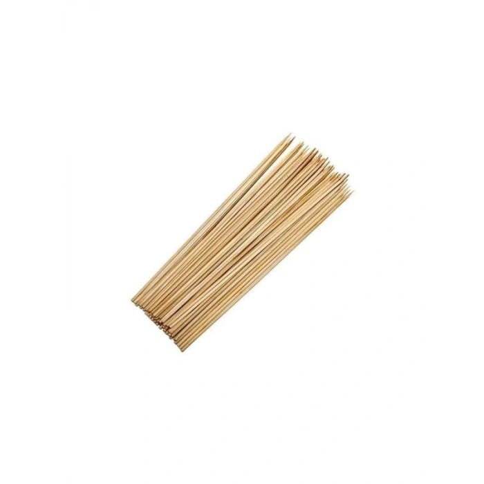 Ahşap Çöp Şiş Seti - 20 cm, 100 Adet