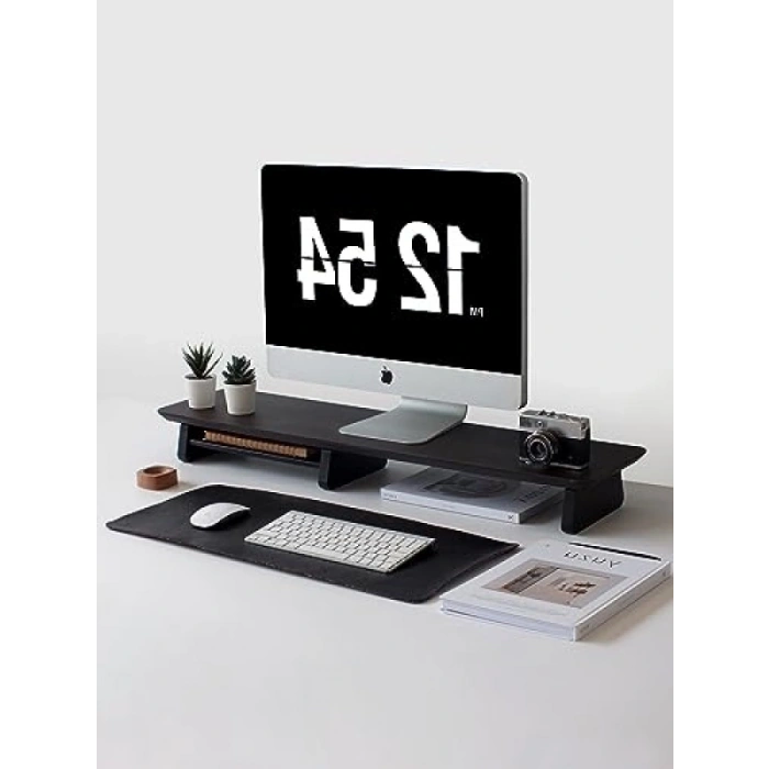 Ahşap Monitör Standı - Ekran Yükseltici