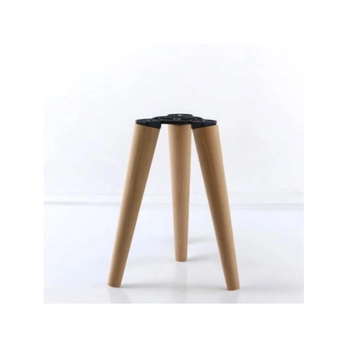 Ahşap Zigon Sehpa Ayak Takımı - 50 cm, 3lü Set