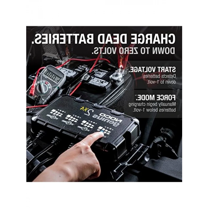 Akıllı Akü Şarj Cihazı - 6V/12V 40A Çoklu Akü Bakım