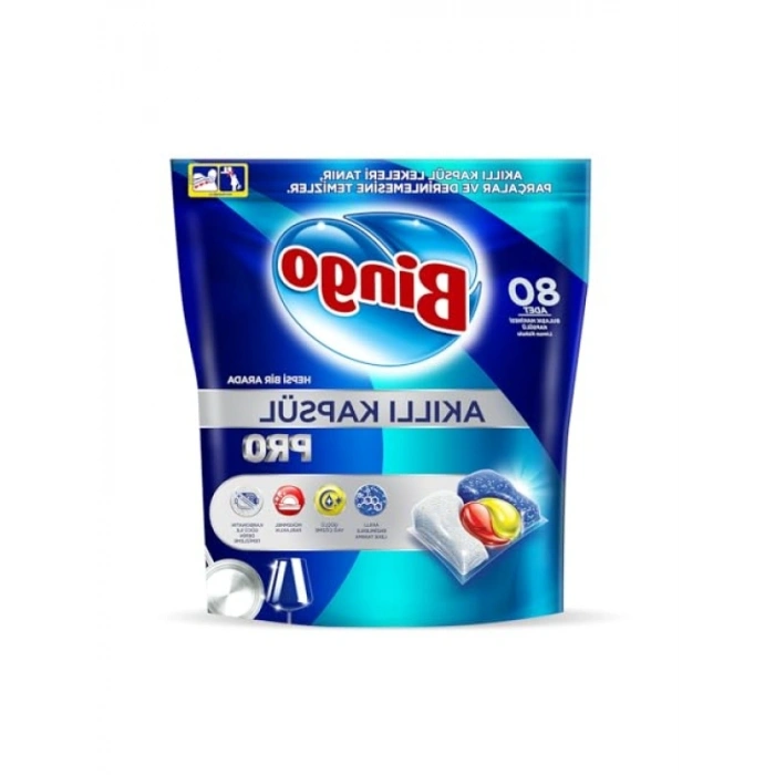 Akıllı Kapsül Pro Bulaşık Makinesi Deterjanı Tableti, 80li