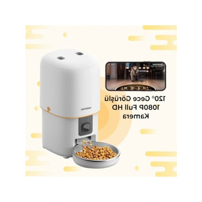 Akıllı Otomatik Kedi Mama Kabı 1080P HD Kamera ile
