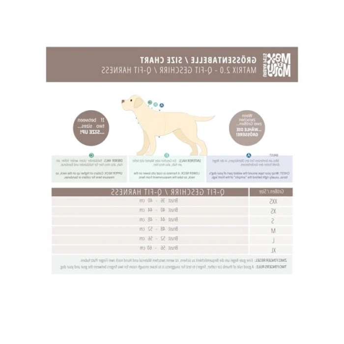 Akıllı QR Kodlu Köpek Göğüs Tasması - Küçük ve Orta Boy
