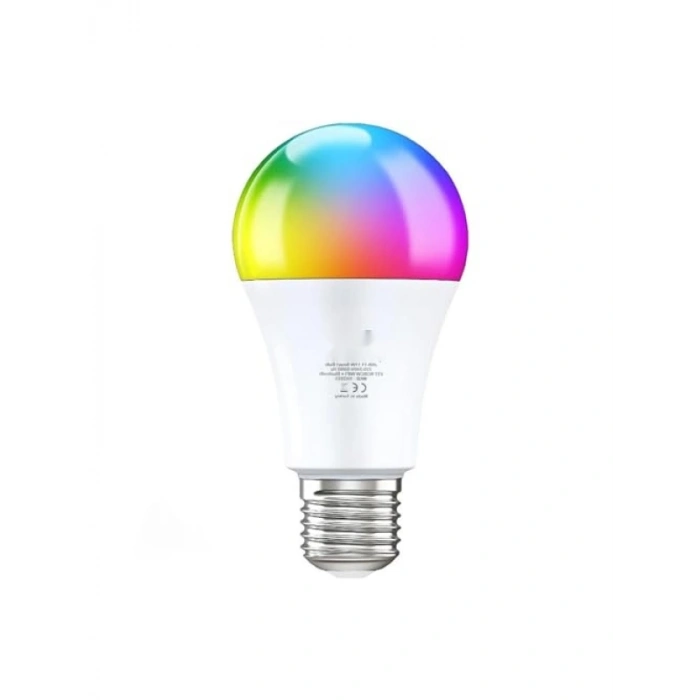Akıllı RGB LED Ampul - 11W, Wi-Fi & Bluetooth Uyumlu