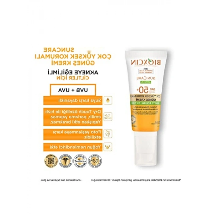 Akneye Eğilimli Ciltler İçin SPF 50 Güneş Kremi - 50 ml