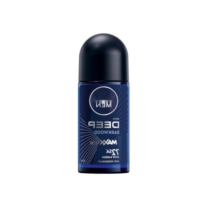 Aktif Karbonlu Erkek Roll-On Deodorant, 50 ml