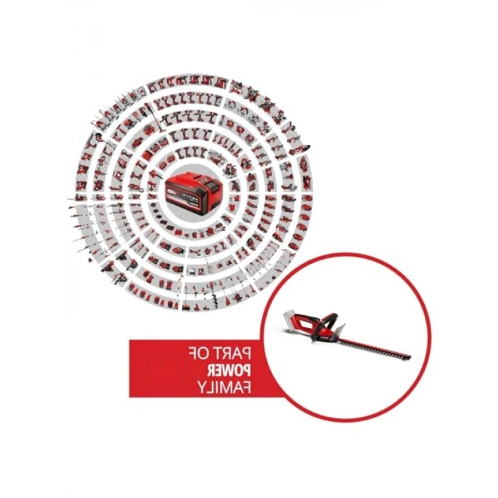 Akülü Çit Budama Aleti - 40 cm Kesim Uzunluğu, 18 V