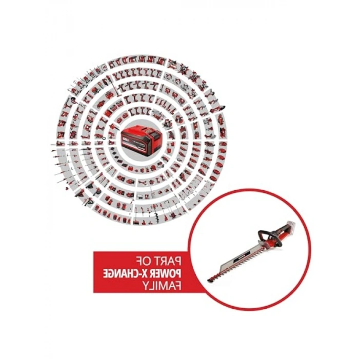 Akülü Çit Budama Makinesi 61 cm