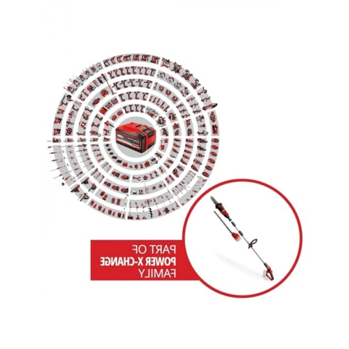 Akülü Çok Fonksiyonlu Budama Aleti (Çit Makası ve Testere)