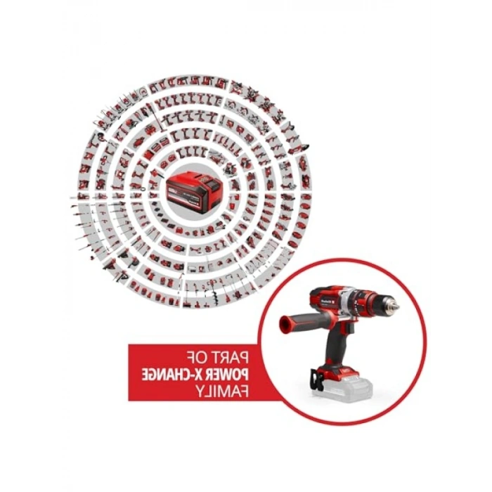 Akülü Darbeli Vidalama, 18 V, 2 Vitesli