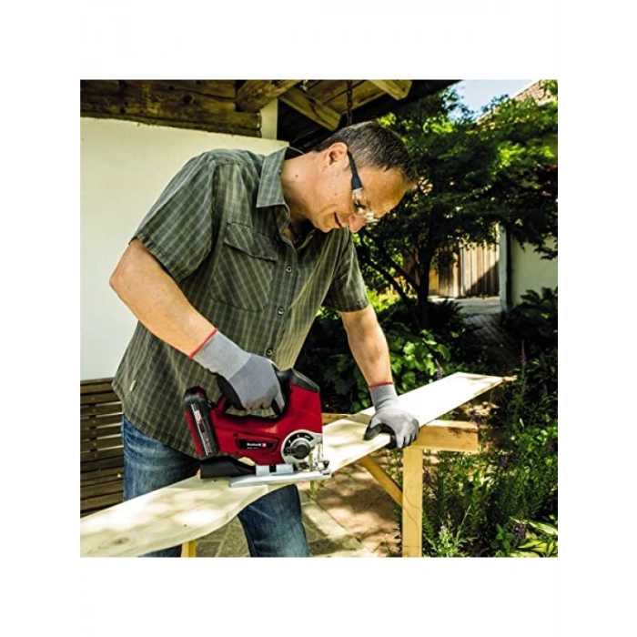 Akülü Dekupaj Testere, 18V, 80mm Kesim Derinliği, LED Işık