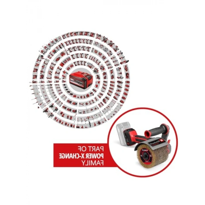 Akülü Eksantrik Zımpara - Güçlü Kömürsüz Motor, 3200 d/dak, 120 mm Fırça Uyumlu