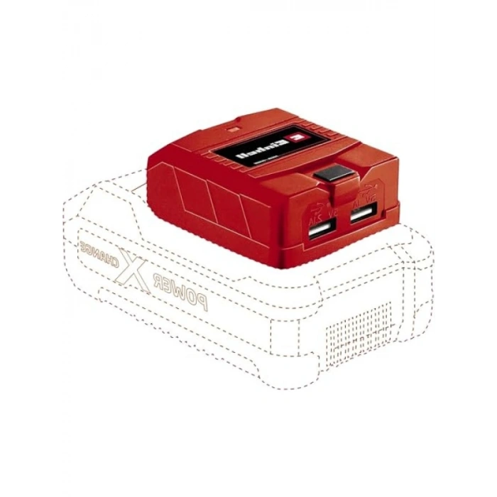 Akülü Mobil USB Şarj Cihazı - 2 USB Çıkışı ile Pratik Şarj